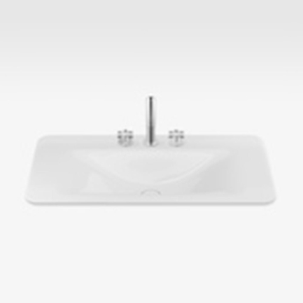 Italian Modern Bathroom Vanity Sink And Faucet, Armani 36" Glossy White
