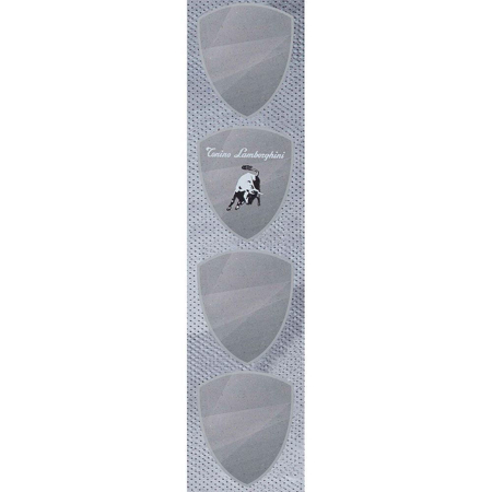 Le Mans Acciaio  7 1/2" x 30"  Decor V Porcelain Tile