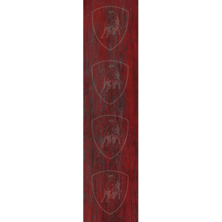 Montecarlo Rosso 9" x 36" Décor List Logo V Porcelain Tile