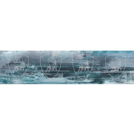 Marina Bay Décor Petrolio 9" x 36" List Logo H Porcelain Tile