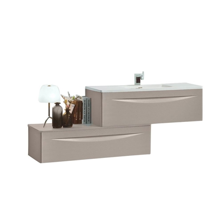 Vera 48" Wall Mounted Single Batroom Vanity and Sink