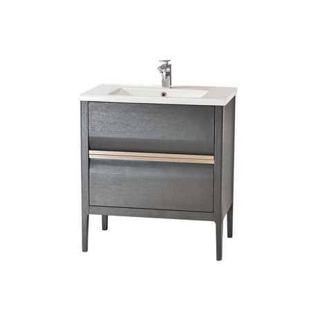 Amadeus Modern 36" Single Bathroom Vanity Cabinet, Gray