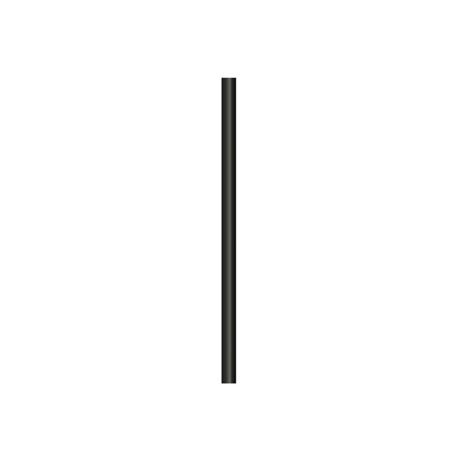 10 Ft Aluminium Black Post Top Light Pole