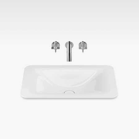 Italian Modern Bathroom Vanity Sink, Armani 26" Glossy White