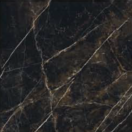 Versace Italian Amasanta Nero Porcelain Tile 31" x 31", Emote