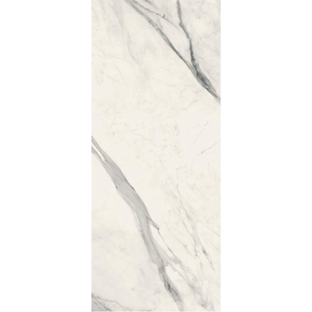 Versace Italian Statuario White Polished Porcelain Slab D 47" x 109", Maximvs