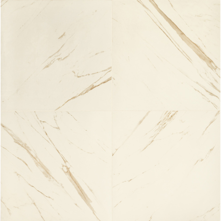 Versace Italian Bianco Lappato Porcelain Tile 23" x 23", Marble