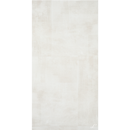 Silverstone Polished White 24" x 48" Decoro L Porcelain Tile