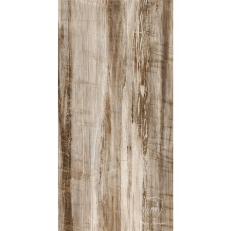 Estoril Polished Beige 24" x 48"  Decoro Logo Porcelain Tile