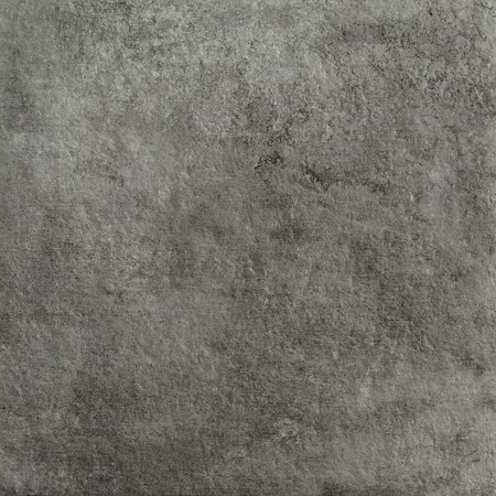 Italian 3/4" Outdoor Porcelain Tile, Officine Dark Polished 24" x 24"
