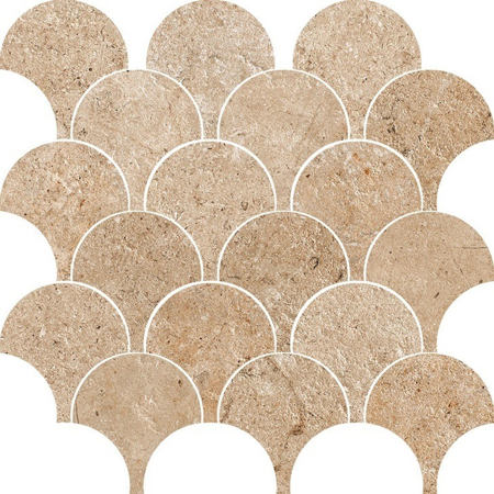 Modern Italian Porcelain Tile, Tribeca Harrison Decor Hydro Natural, 12" x 12"