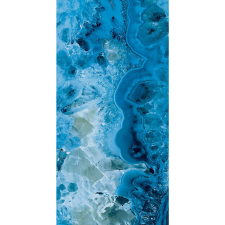 Modern Italian Porcelain Tile, Privilege Quarzo Blu 2, 48" x 96"