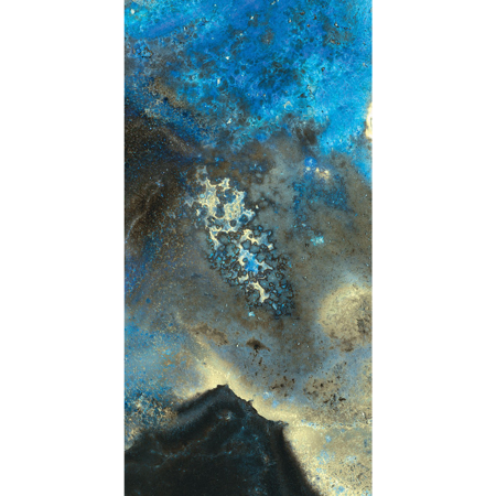 Modern Italian Porcelain Tile, Privilege Shinjuku Blu 1, 63" x 126"