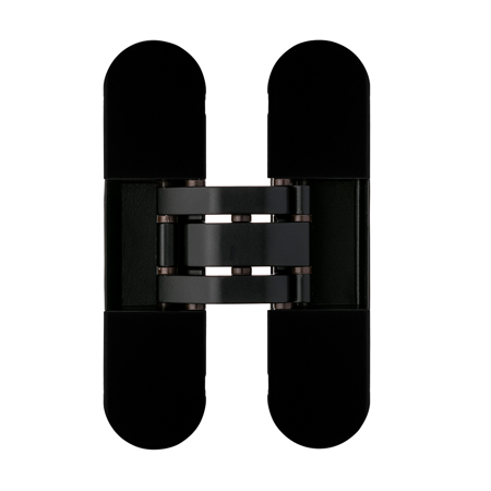 INVISA 3D Adjustable Concealed Hinges, Matt Black