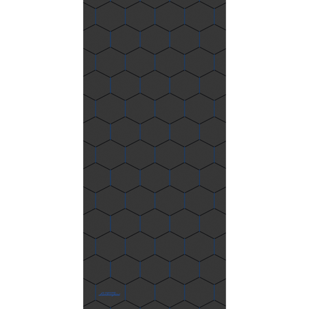 Powerful 48'' x 102'' AL03 Blue Glossy Porcelain Tile