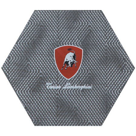 Indy 8" Decoro Logo TL Lato Porcelain Tile