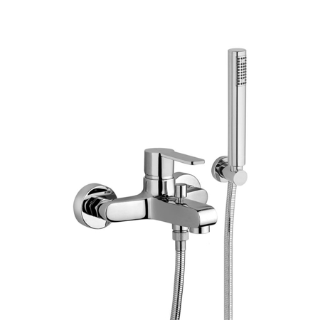 Montreal Matt Black Single Lever Bath Shower Mixer
