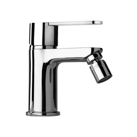Montreal Matt Black Single Lever Bidet Mixer with Pop-up Waste