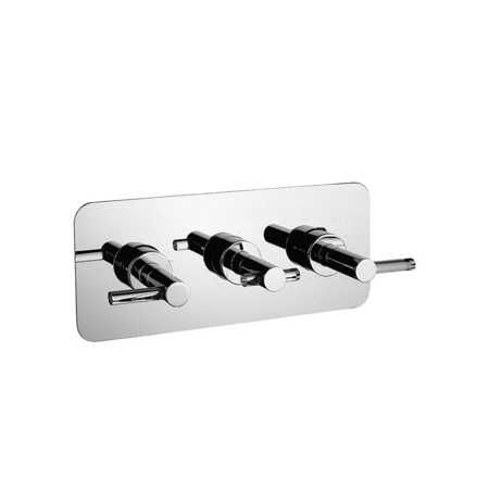 Marina Bay Matt Black Built-in Group with Diverter