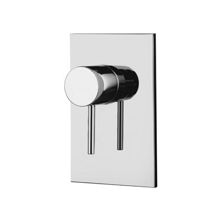 Nurburgring Matt Black Built-in Shower Mixer, 1 Way