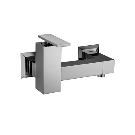 Suzuka Matt Black External Shower Mixer, M Connection