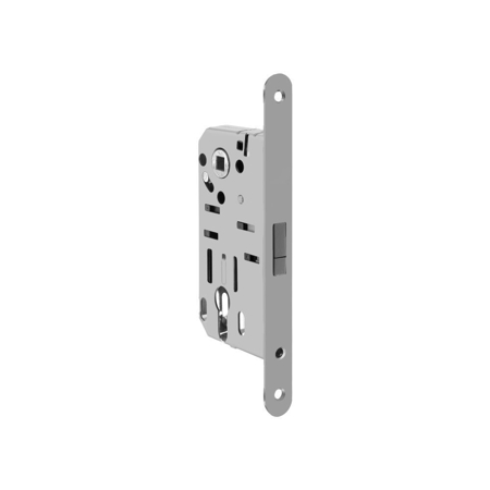 Silencio Magnetic Mortise Security Key Lock, Varnished Gray