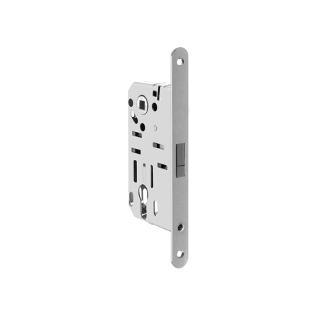 Silencio Magnetic Mortise Security Key Lock, Satin Chrome