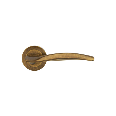 Fiato Italian Luxury Interior Door Handle, Satin Bronze