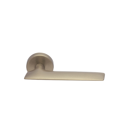 Eterna Due Italian Interior Door Handle, Satin Nickel