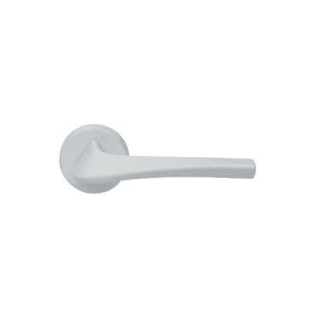 Terra Italian Modern Interior Door Handle, White