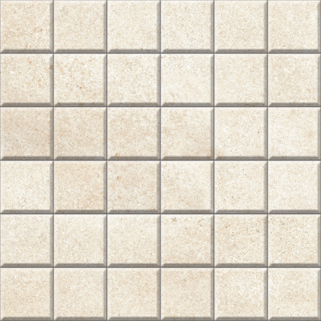 Brooklyn Cemento Sand Honed 12'' x 12'' Mosaic