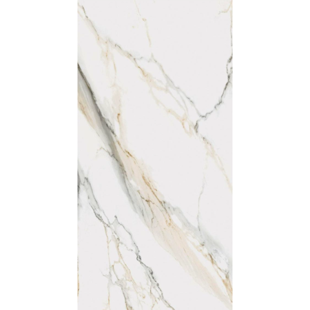 Large Format Spanish Slab Atlantis Gold 47 1/4”"x118" 1/4" Silk