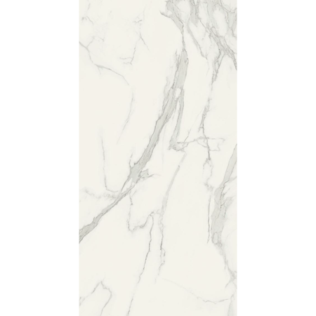 Large Format Spanish Slab Estatuario 47 1/4"x118" 1/4" Hond