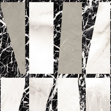 Majestic Embedded Cold Polished 12" x 24" Decor