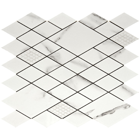 Majestic Queen's Tiara 12" x 13" Polished Mosaic