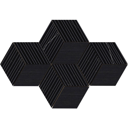 Majestic Royal Nero Cube 12" x 12" Matt Mosaic