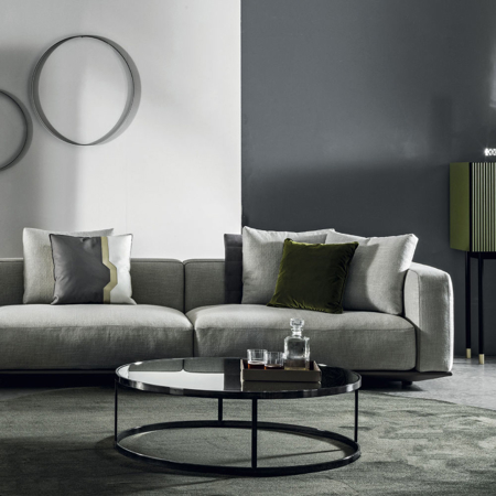Borgogna 2 Seater Sofa, 32" Seats
