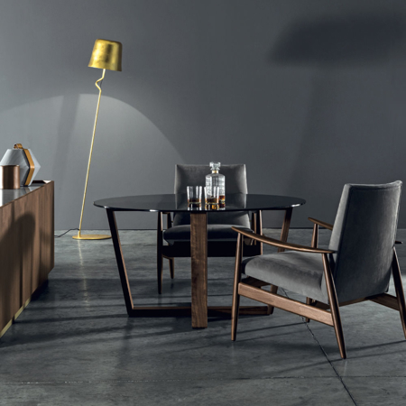 Trastevere Viceversa Ø 47" Round Lounge Table