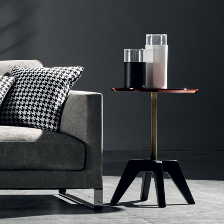 Bigli Ø 24" Round Side Table, 26" High