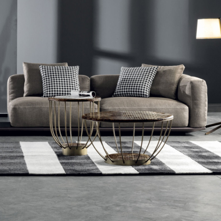 Burano Ø 40" Round Coffee Table, 17" High