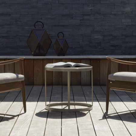 Axum Square Outdoor Server Table