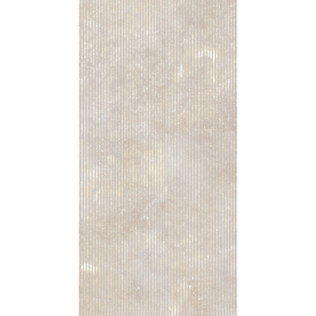 Italian Porcelain Décor Carrière du Kronos Bruges Lignes 24" x 48" 3/8" Natural