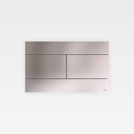 Slim Matt Chrome Flush Plate