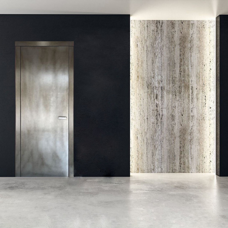 Metallico Silver Interior Door