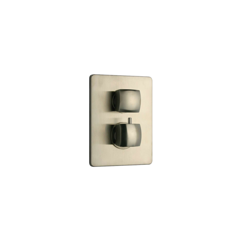 Vellamo thermostatic TRIM with 2 way diverter volume control  Brushed Nickel