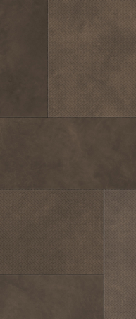 Korium Brown Square Sign B 48"x110"Porcelain Tile