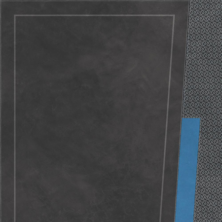 Korium Anthracite Blue Diagonal B 48"x110" Porcelain Tile