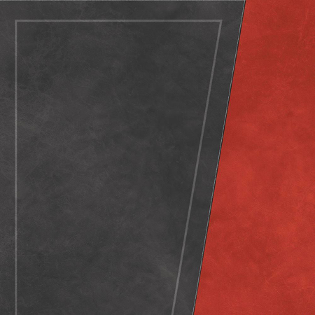 Korium Anthracite Red Diagonal A 48"x110" Porcelain Tile