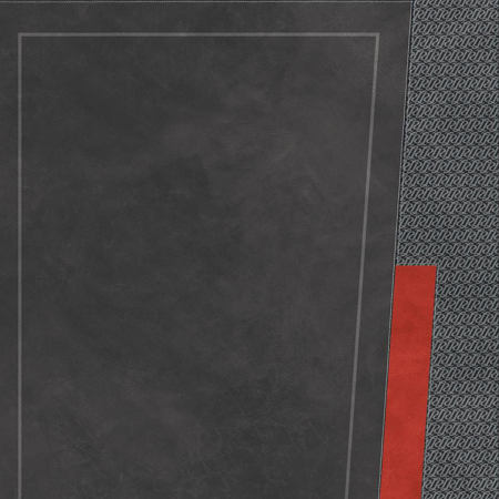 Korium Anthracite Red Diagonal B 48"x110" Porcelain Tile