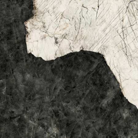 Magma Black & White 48"x110" Porcelain Tile